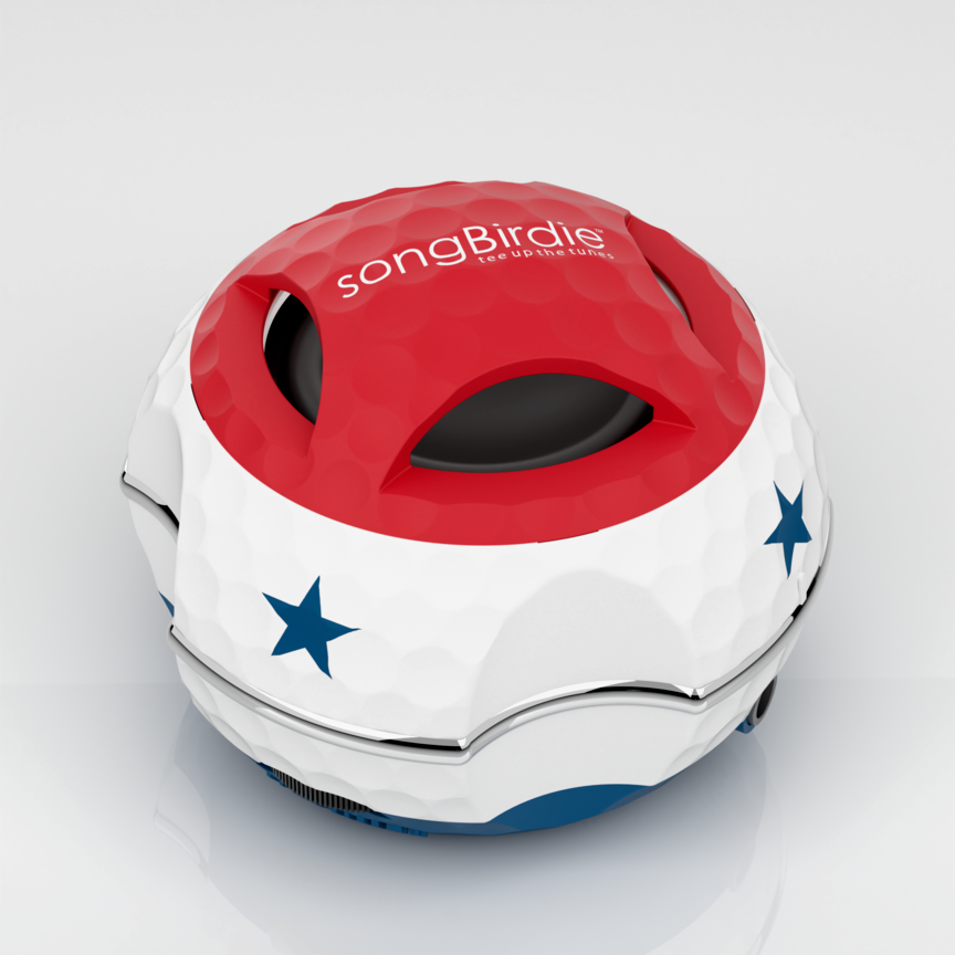 Custom songBirdie - red,white,blue